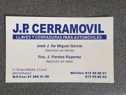 cerrajero Jp Cerramovil S L L