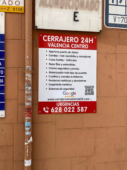 cerrajero Cerrajero en Valencia Centro – Cerrajero 24h – Cerrajero Urgente y Economico Valencia